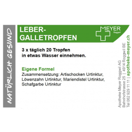Meyer's Leber-Galletropfen